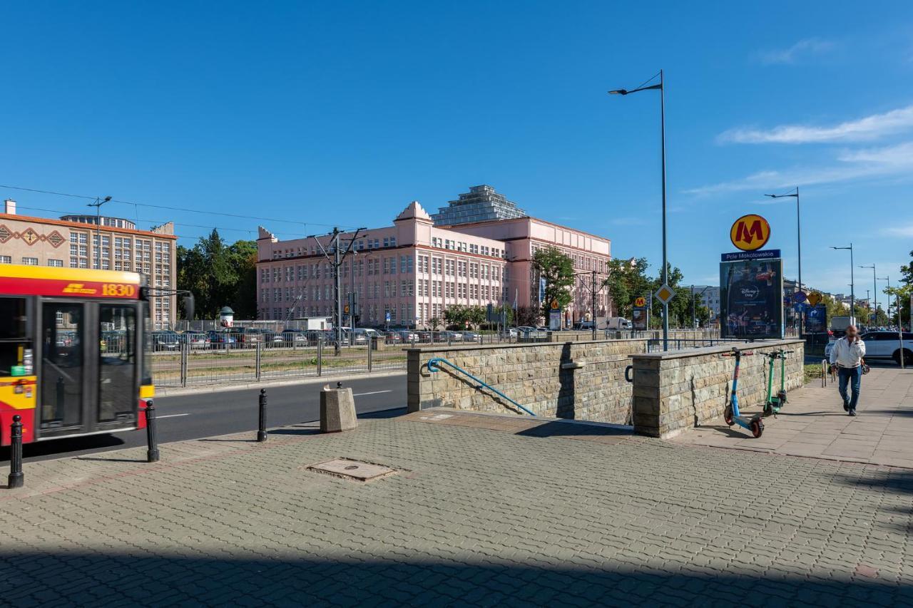 Batorego 220 - 450M Stacja Metra Pola Mokotowskie, 800M Biblioteka Narodowa - 20M Piekny Park Pola Mokotowskie - 800M Do Sgh - Wifi - Smart Tv - Good Apartments ワルシャワ エクステリア 写真